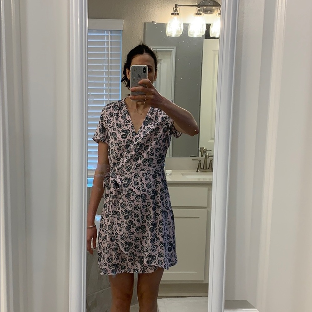 Jcrew Factory Wrap Dress